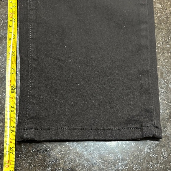 Copperflash Pants Women's Size 14W Chic Black Straight Leg Highrise Ankle Skinny - Picture 6 of 7